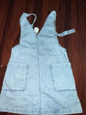 American Eagle overall denim dress